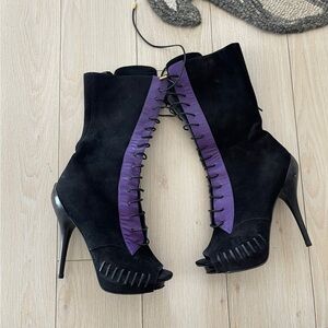 2011 Versace Runway Boot